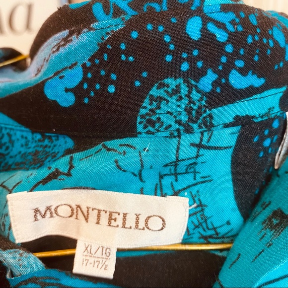 Vintage Montello XL Button up flowy shirt. - Picture 10 of 11